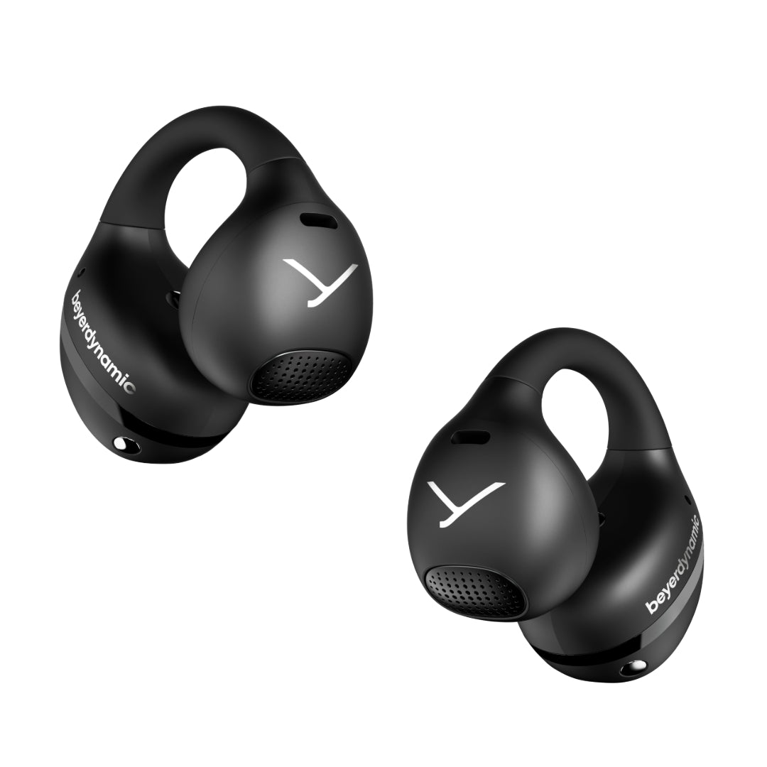 A clip-on earphone that delivers exceptional sound from a compact earbud