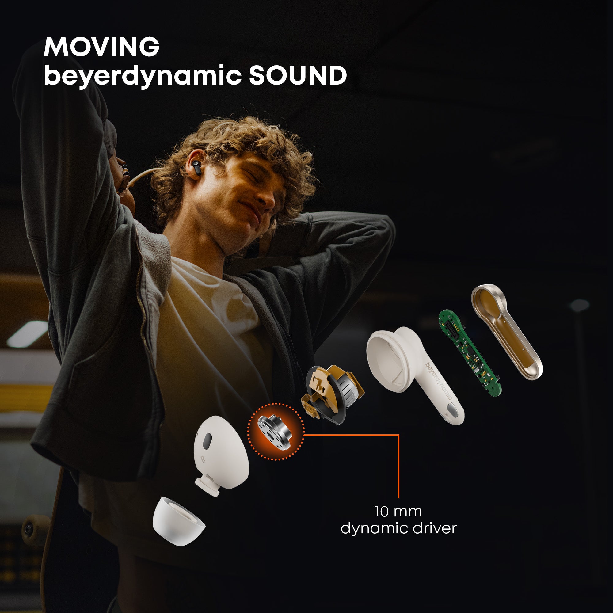 AMIRON 100 earphones deliver exceptional sound using 10mm dynamic drivers