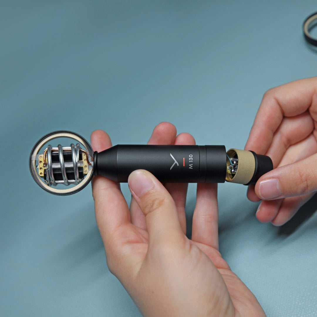 M 130 Dynamic Double-Ribbon Microphone handmade in Germany