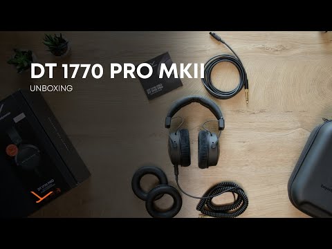 DT 1770 PRO MK II unboxing video