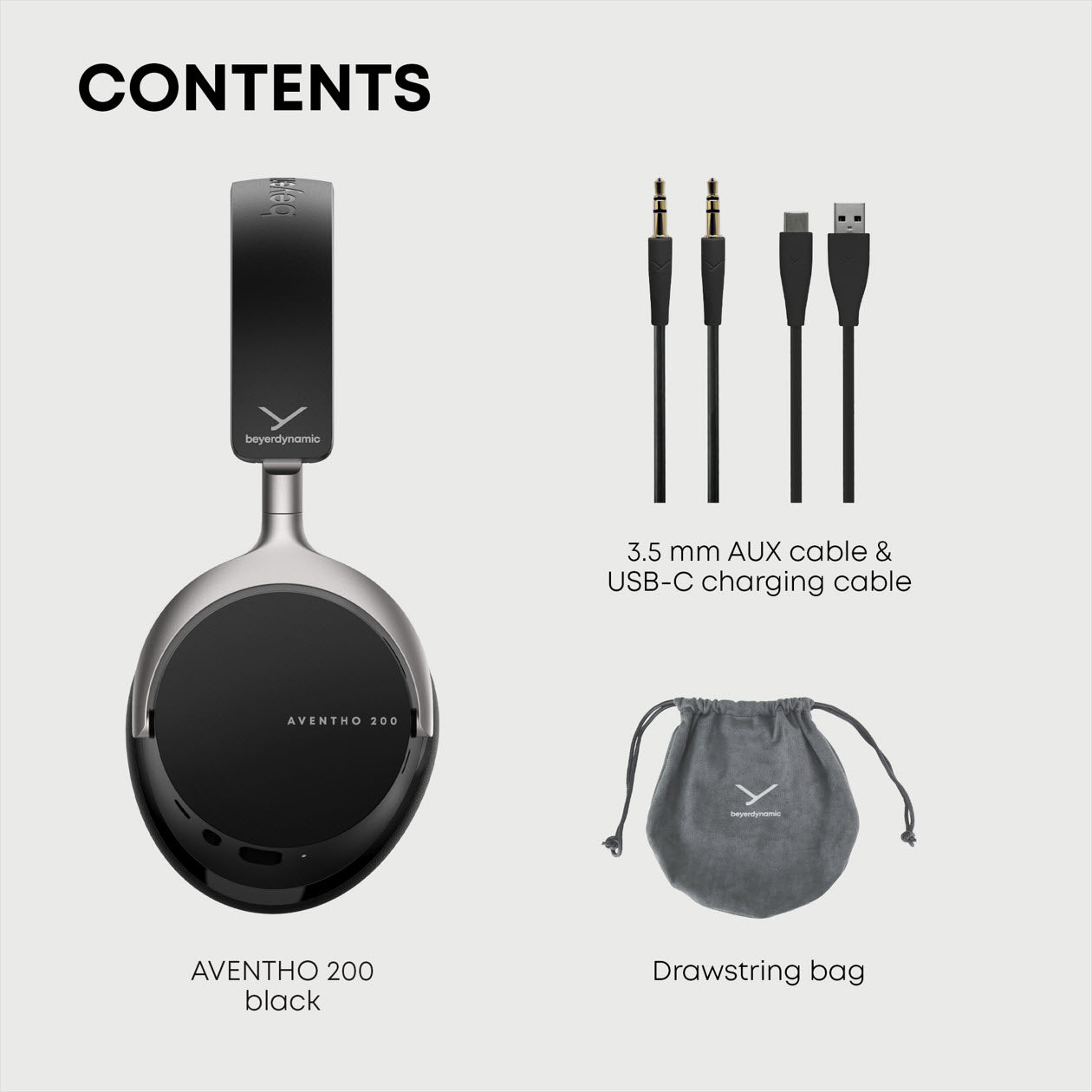 Contents for the AVENTHO 200