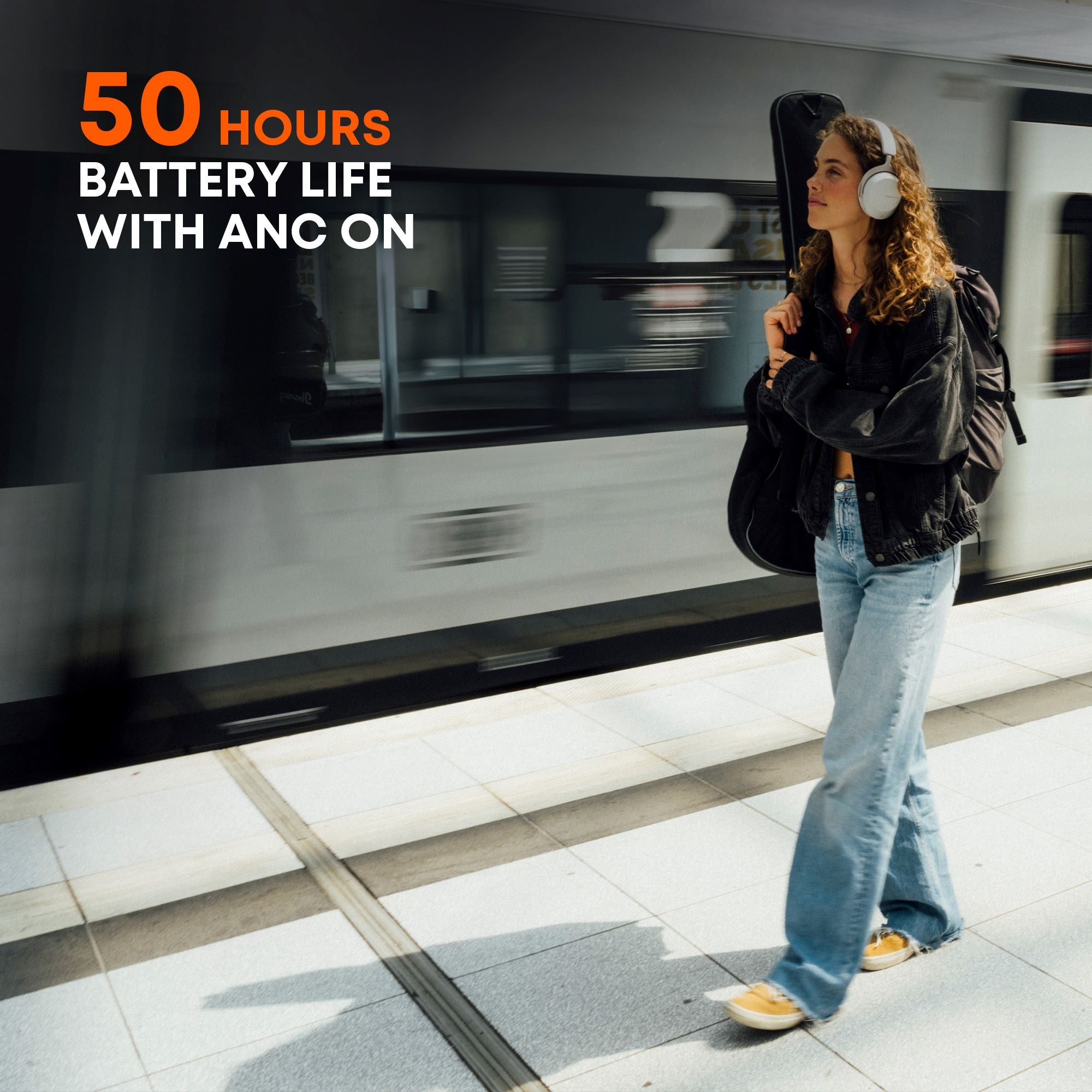 Up to 50 hours of battery life