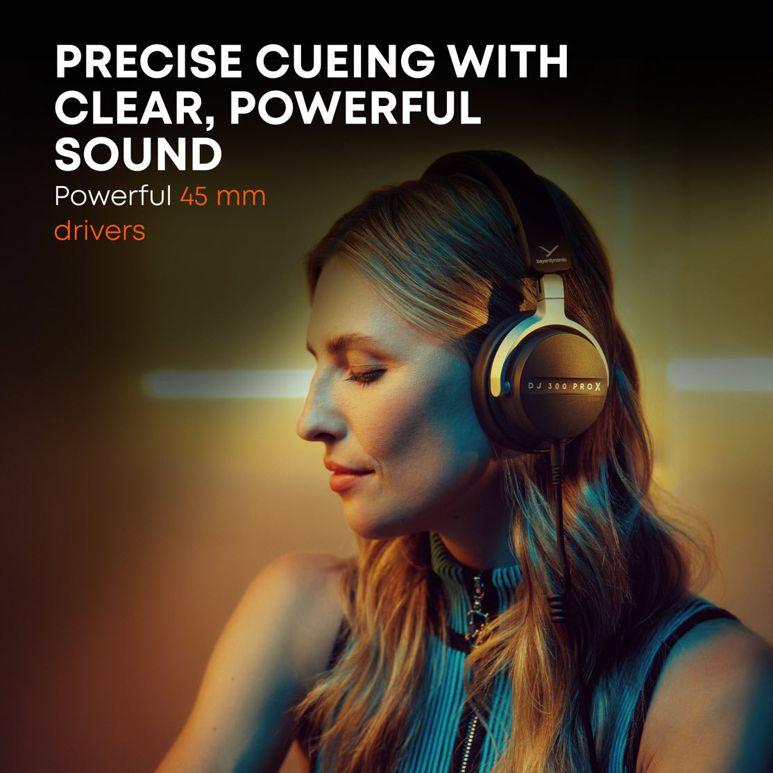 DJ / Studio headphone with powerful sound