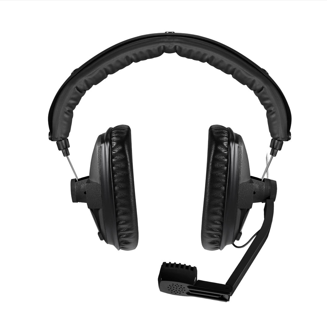 DT 109 Professional Headset 200/50 Ohm (Black) front view
