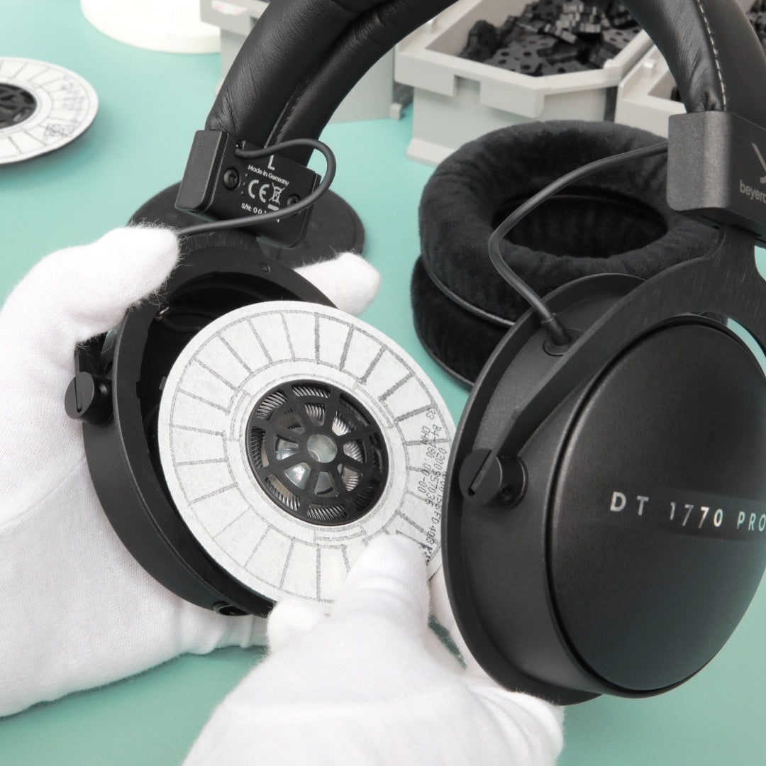 A high quality studio headphone hand made in Germany