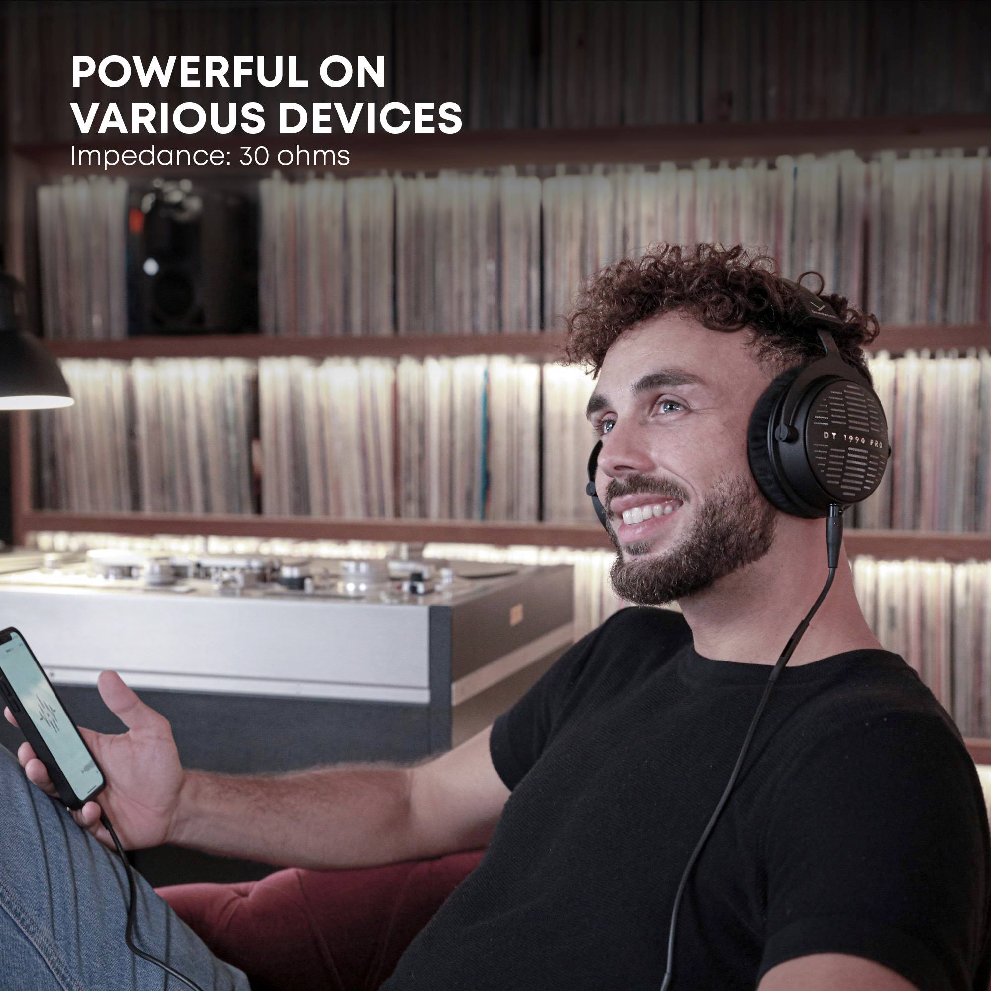 The DT 1990 PRO MK II is powerful on various devices