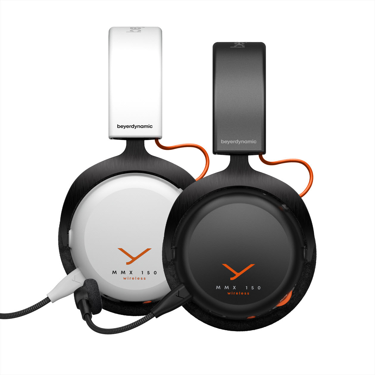 Two colour options being Black and White are available for the low latency gaming headsets