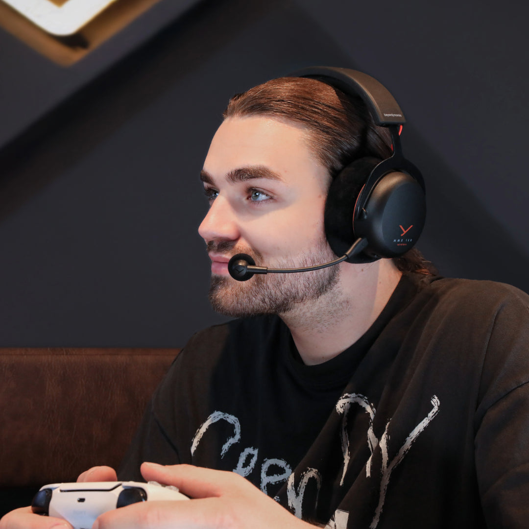 The MMX 150 wireless delivers immersive and powerful sound with its high-quality 40 mm drivers - detailed and dynamic.