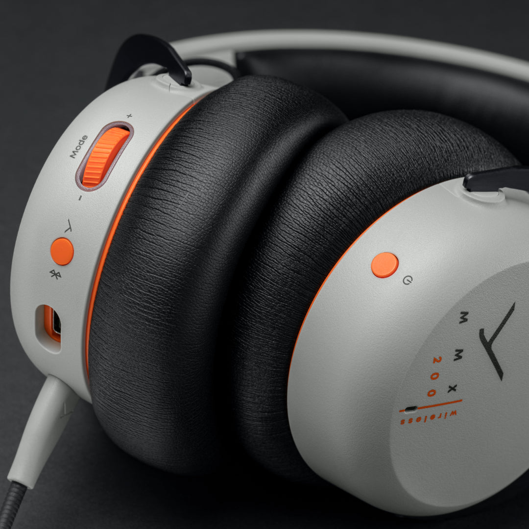MMX 200 Wireless Multi Platform Low Latency Gaming Headset for all types of gaming