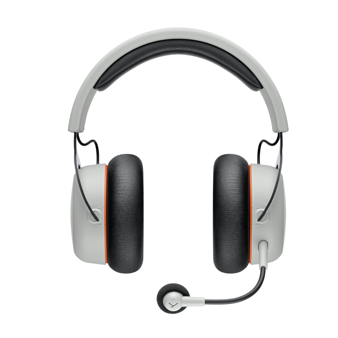 MMX 200 Wireless Multi Platform Low Latency Gaming Headset featuring a plug-n-play microphone