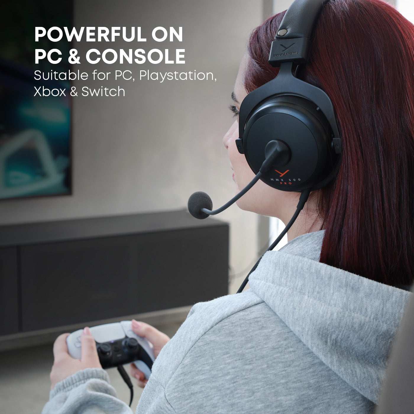 MMX 300 PRO - Professional Gaming Headset is suitable for PC, Playstation, Xbox & Switch