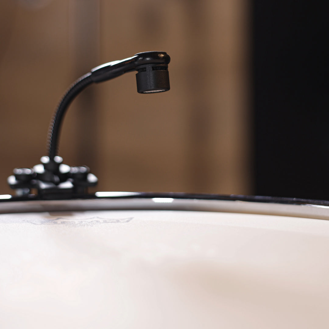 TG D57c Condenser Microphone For Drums & Percussion, Cardioid mounted