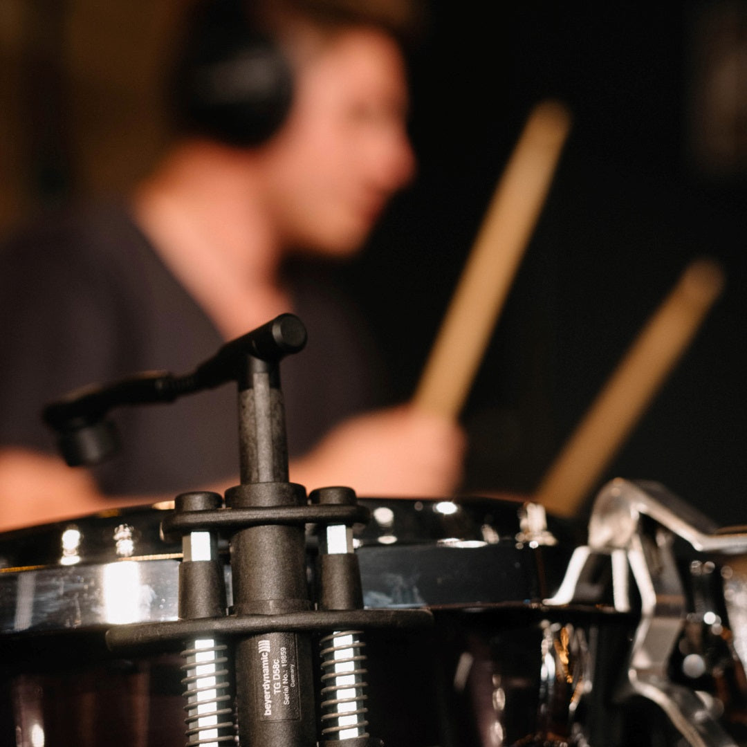 TG D58c Condenser Microphone For Drums & Percussion, Cardioid with clamp