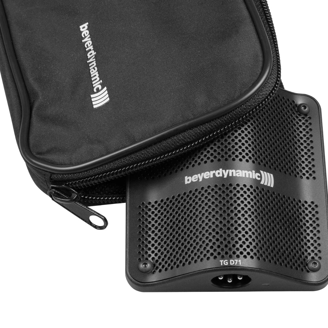 TG D71c Condenser Boundary Microphone For Drums & Percussion, Half-Cardioid in case