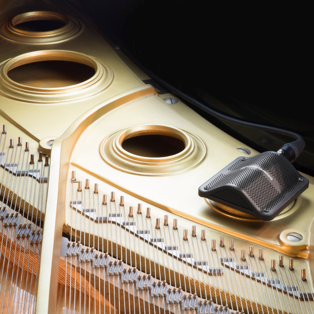 TG D71c Condenser Boundary Microphone For Drums & Percussion, Half-Cardioid for piano use