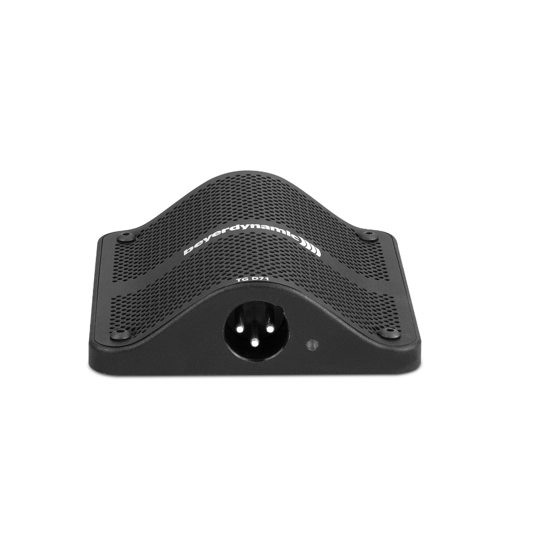 TG D71c Condenser Boundary Microphone For Drums & Percussion, Half-Cardioid rear view