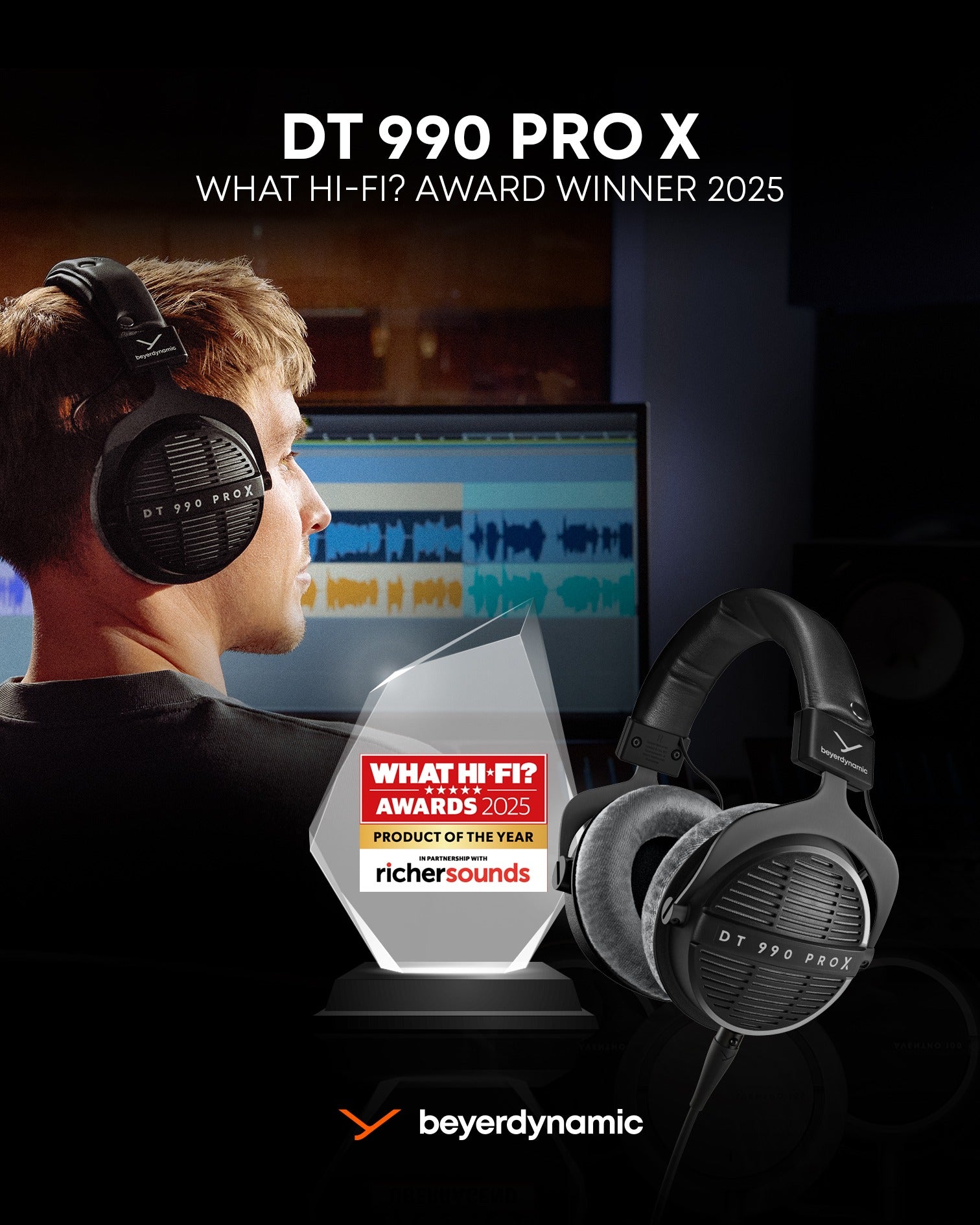 Award winning sound, DT 990 PRO X
