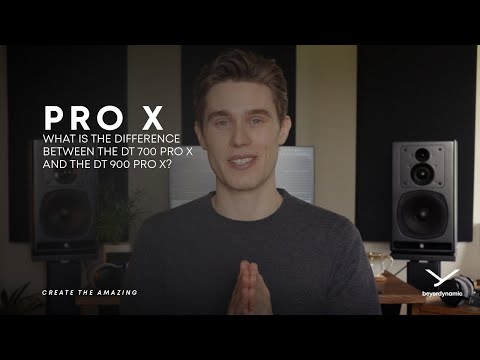 DT 700 PRO X 48 Ohm Professional Monitoring Headphone VIDEO